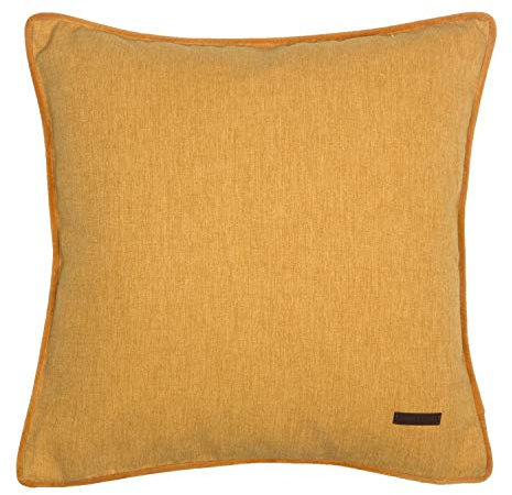 ESPRIT Deko Kissen Harp • 2er Set Kissenbezug 38x38 gelb • Deko Wohnzimmer • ohne Füllung • 100% Polyester