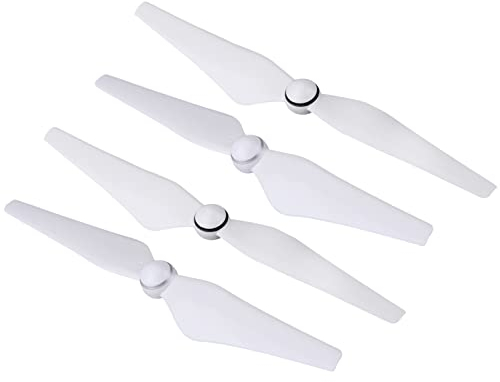 Alomejor RC Drone Propellerblätter 2 Paar (4 Stück) Propeller RC Drone Quadcopter Prop Zubehör für Phantom 4 4 Pro