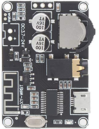 Bluetooth Audio Receiver Board, Audio Receiver Module, Bluetooth 5.0 Decoder Board Stereo Audio Module Wide Voltage Speaker Amplifier XY-WRBT