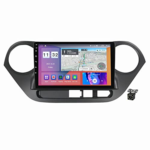 Charmstep 9 Zoll Autoradio Android 11 Mit Navi Für Hyundai I10 2013-2018 Multimedia Radio Mit Bluetooth/WiFi/Mirrorlink/FM/AM/DAB+/Rückfahrkamera/Lenkradkontrolle,M200s/2+32g
