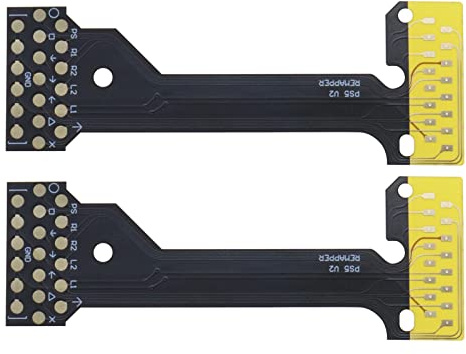 2 Stück V2 Pad Easy Remap-Board Kompatibel mit PS5 Dual Sense Controller BDM-030 Kompatibel mit Scuf Remodeling Mod Chip