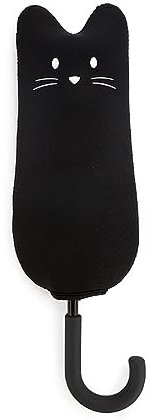 Balvi Ombrello Meowmbrella Colore Nero Disegno con Gatti Ovunque Nylon