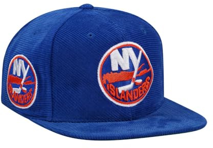 Mitchell & Ness New York Islanders Blue Cord Throwback Snapback Cap