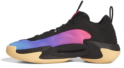 adidas Damen Exhibit Select 2.0 Basketball Sneaker, Schwarz/Lieferantenfarbe/Lucid Pink, 38 2/3 EU