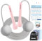 Springseil Erwachsene Fitness, Springseil Ohne Seil Mit Großer Kabelloser Ball & Trainingsposter, ABS Einstellbar Rutschfeste Griffe Workout 3M Jump Rope für Männer, Frauen, Kinder & Erwachsene