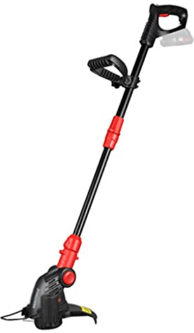 DDKYHU Cortacésped Cortacésped doméstico Cortacésped eléctrico pequeño Nuevo Material metálico Cortacésped de Mano Cortacésped doméstico Ligero y Conveniente (batería Negra * 2)