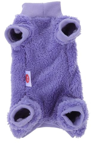 WOONEKY Abbigliamento Invernale Per Gatti Sphynx Maglione Spesso e Morbido Pile Per Massima Calore Taglia s Costume Per Animali Domestici