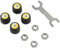 Riloer Reifendruckkontrollsystem, Reifendruckkontrollsystem, TPMS Reifendrucksensor Werkzeug Reifendruck-Auto-Alarmsystem, kompatibel mit Bluetooth 4.0 Smartphones