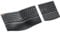 ProtoArc Ergonomic Wireless Keyboard, EK04 2.4GHz Ergo Wireless Keyboard, Split Design, Wrist Rest, Separate Numeric Keypad, Rechargeable, for Desktop, Laptop, PC, Windows OS