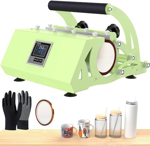 LZDOYY Tumbler Heat Press Machine,Mug Press Machine for Stainless Steel, Ceramic, Glass Tumbler,Universal 11oz 15oz 16oz 20oz 30oz Tumbler Press,110V