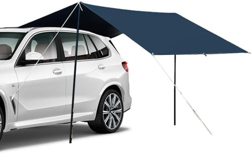 Auto-Camping-Baldachin – Auto-Heckklappe, Sonnenschutz – reichlich Vorzelt, hintere Auto-Markise für Camping, Carting-Aktivitäten, Wochenend-Picknicks, Familientreffen