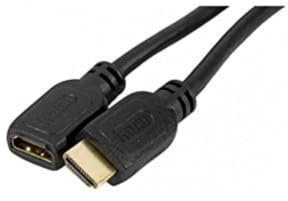 CONNECT 3 m High Speed HDMI câble d'extension – Noir
