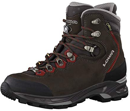 LOWA Mauria GTX WS, Stivali da Escursionismo Alti Donna, Bordeaux Scuro Marrone, 37 EU