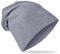 Miobo Kinder Slouch Beanie Mütze,Baumwolle,Strass Stern Grau 43