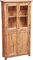 Biscottini Buffetschrank Holz massiv Made in Italy - Vitrinenschrank Vintage 130x25x68 cm - Küchenbuffet buffetschrank landhausstil - Wohnzimmer möbel