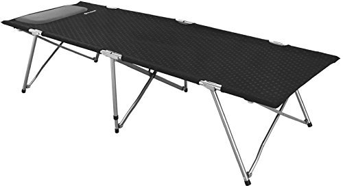 Outwell Posadas Foldaway Single Camping Bed - Black, One Size