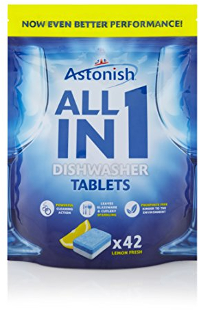 Astonish Dishwasher Tablets (42) - Pack of 2