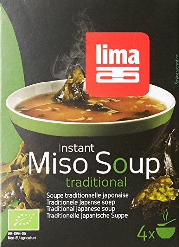 LIMA Instant Miso Suppe, 4er Pack (4 x 40 g)