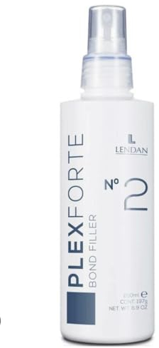LENDAN - Tratamiento Reparador Cabello Dañado - Plex Forte Nº2 Bond Filler - 200 ml - Fortalece el Cabello - Nutre y Repara el Pelo Dañado - Preserva el Color - Protector Térmico