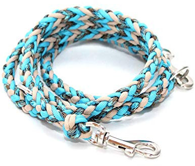 Paracord Leine - Arrow, verschiedene Längen und Karabiner wählbar, verstellbar