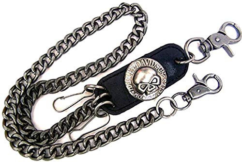 iwobi Jeans Catena Pantaloni Punk, Catena Chiave da Uomo, Stile del Cranio