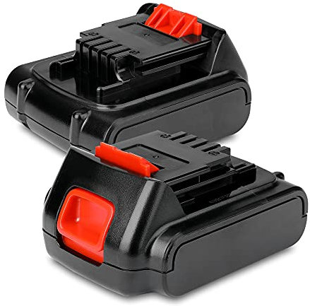 CELLONIC 2X Batterie BL1114, BL1314, BL1514 14.4V 2.5Ah Li ION pour Black & Decker EGBL14KB, EGBL14K,ASD14kB, ASL148KB, EGBHP146BK, EGBHP146K Outillage portatif perceuse visseuse