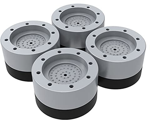 waschmaschine füße dämpfer,Waschmaschine Fußpolster,Anti Vibration Waschmaschine Füße,Vibration Dämpfer Pads,Verstellbares Gummi-Fußpolster,Anti-Walk-Fußpolster für Waschmaschine & Trockner