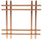 Vision4ever Cross Copper Kitchen Worktop Trivet Surface Protector Hot Pan Pot Stand Holder