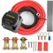 Isolateur de batterie 12 V - Relais de charge divisé de 140 A avec câble de câblage 6 AWG de 6,1 m - Kit automatique de double isolateur de batterie - Relais de détection de tension pour marine, VTT,