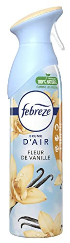 Febreze Fleur de Vanille Lufterfrischer-Spray, 300 ml, entfernt Gerüche und hinterlässt einen frischen und leichten Duft