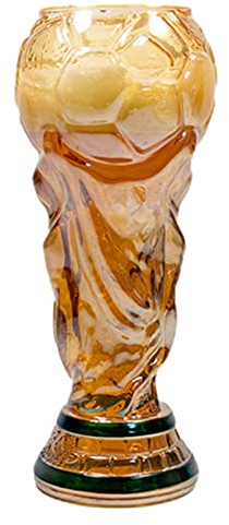 Peosevi Boccale Birra,480ml Bicchiere da Birra da Calcio, Bicchieri da Vino per Bevande Fredde, Coppa del Mondo di da Gioco di Calcio per Forniture da Bar E Amanti del Calcio