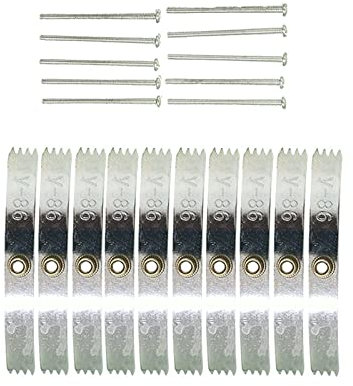 10 Pcs 86 Type Wall Mount Switch Socket Screw Hook Switch Cassette Repairman Support Rod Wall Socket Repairer for Repairman Socket Back Box