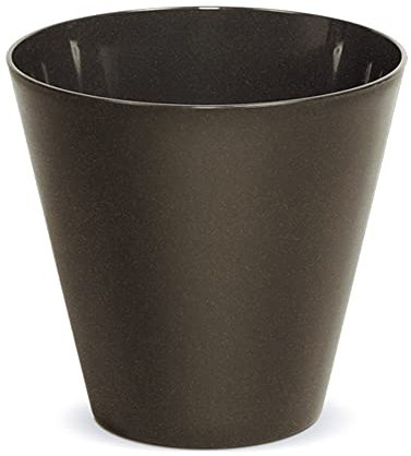 Macetero redondo,sin depósito , de 25x25x23,3cm, capacidad de 7 L.