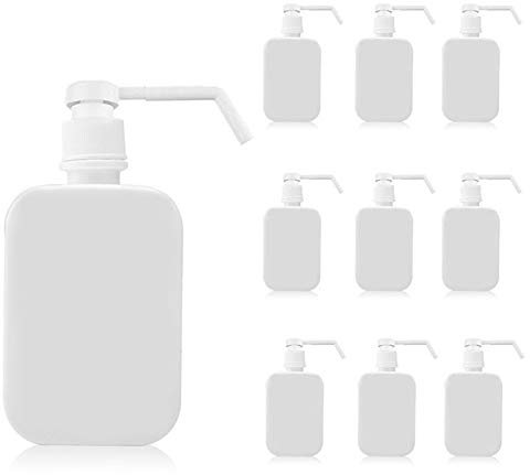 Bumdenuu Zerstäuberflaschen (10 Stück), Spender für die Hände, 500 ml, leere Flaschen für das Waschen, für eine Hand, geeignet für Schule, Hotel, Büro