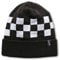 Alpinestars Unisex Checked Beanie Hat, Schwarz/Weiß, Einheitsgröße
