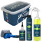TUNAP SPORTS Fahrradreinigungsset Basic | Reiniger & Bürste | Antriebsreiniger & Kettenöl Ultimate für Rennrad, MTB & E-Bike | Perfekt für deine Bikepflege | Made in Germany | Bike Cleaning Kit