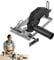 Angle Grinder Holder, 45°Adjustable Angle Grinder Stand Attachments, Linear Auxiliary Guide Rule with 100-125mm Diameter, Adjustable Backboard Guide Rail, Grinders Power Tools for Saw