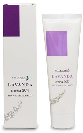 Bio-Lavendel-Creme 30 % | Intensive Feuchtigkeitspflege | reduziert Ziehgefühl | mit Lavendel, Aloe und Glycerol | 100 ml