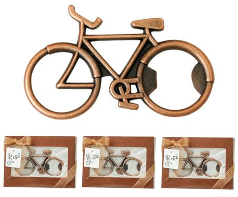 3 abridores de botellas para bicicleta, abridor de cerveza, abridor de botellas divertido de acero inoxidable, abrebotellas personalizado, regalos para hombres, regalo de cumpleaños, amantes de la