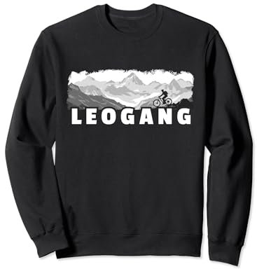 Leogang Österreich Mountainbiking MTB Radfahren Sweatshirt