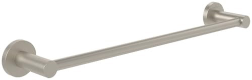 Villeroy & Boch Elements - Tender Handtuchhalter, Handtuchhalter Bad für Wandmontage, Handtuchstange aus Zink, Badetuchhalter rund, Länge 504 mm, Brushed Nickel Matt