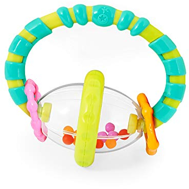 Bright Starts, hochet et jouet de dentition sans bisphénol A, 3 mois et plus