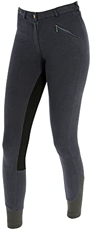 Covalliero Reithose Economic, Vollbesatz Damenreithose, Blau, 34