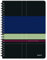 Leitz 44610000 Executive Collegeblock A4 kariert, spiralgebunden mit PP Einband Mehrfarbig