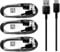 3 x XXL 150cm Original Ladekabel Datenkabel für Samsung Galaxy S9/ S9 Plus S8/ S8+/ Note 8/ A3 (2017)/ A5 (2017)/ A7 (2017) Note 8/ Note 9 USB C Anschluss/schnelles Laden