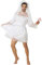 EraSpooky Uomo Addio al Celibato Divertente Costume Bianca Sposa Matrimonio Vestito