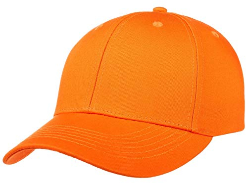 Lodenhut Manufaktur Signal Cap Basecap Baseballcap Baumwollcap Signalcap Jagdcap (One Size - orange)