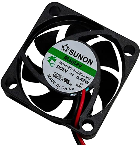 Fan Ventilateur 5V DC 0,47W 40x40x10mm 11,8m³/h 5800U/Min 11,8m³/h Sunon MF40100V21000UA99