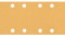Bosch 50x EXPERT C470 Sandpaper (for Paint on wood, Hardwood, Ø 93x186 mm, Grit 100, Professional Accessory Orbital Sander)