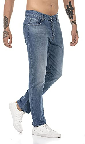 Redbridge Jeans für Herren Hose Denim Pants Freizeithose Straight Cut